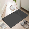 Ultra Thin Door Mat Indoor Entrance, 1/10 in Thin Door Mats for Inside Entry, Non-Slip Rubber Backing Washable Doormat, Fade Resistant, Absorbent, Low Profile Dirt Trapper, 35"X24"
