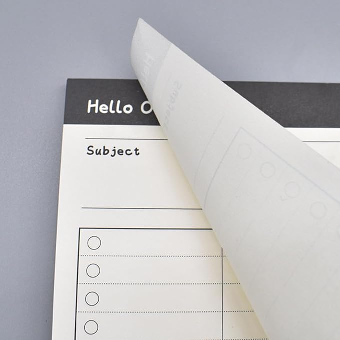 Meeting Note Notebook Planner Sticky Notes Meeting Business Work Planning Daily Planner Tear Off