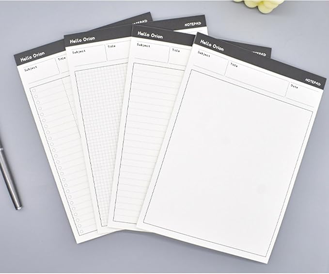 Meeting Note Notebook Planner Sticky Notes Meeting Business Work Planning Daily Planner Tear Off
