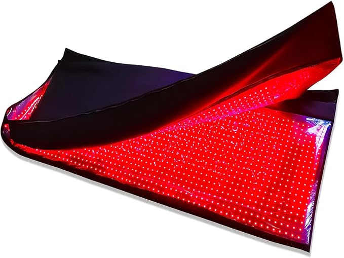 MEGELIN Red Infrared Light Therapy Bag for Whole Body, 70inch*32inch*12inch,2520 LEDs for Full Body Red Light Therapy Mat at Home
