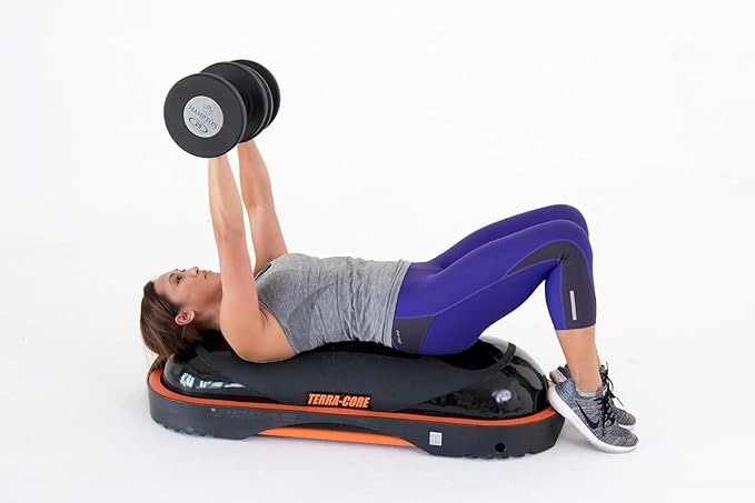 Terra Core Balance Trainer – Inflatable Home Gym Fitness Platform for Core, Strength, Balance, HIIT and Conditioning, Full Body Functional Training Tool for Stability and Cardio Workouts at Home