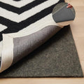 GORILLA GRIP Felt and Natural Rubber Stay in Place Slip Resistant Rug Pad, 1/8in Thick, 4x6 FT Protective Padding Under Area Rugs, Cushioned Gripper Pads, Carpet Runners, Hardwood Floors Protection