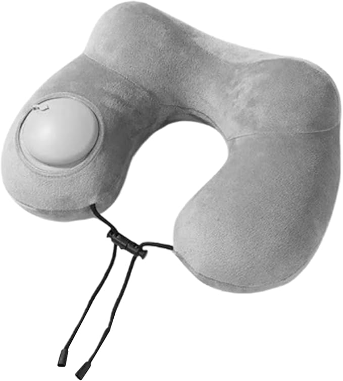 Neck Support Pillow, U Shape Travel Cushion, Plush Sleeper Pad, Soft Pressure Relief Design, Comfort Rest Support, Travel Comfort Accessory, for Airplane Office Bedroom Camping