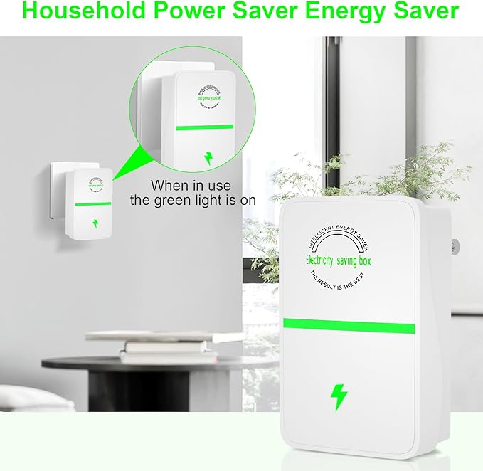 Power Saver Pro, 2025 New Power Saver Pro X, 4Pack Electricity Saving Box, Intelligent Stop Energy Watt Saving Device Reduces Energy Costs, Stabilize Voltage, US Plug, 90V-250V, 30kW