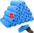 Tomus-UNI Shoe Covers Disposable 200 Pack (100 Pairs) | Non-Slip, Durable, Indoor | Protect Your Home, Floors and Shoes