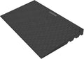 Ruedamann 3" Rise Threshold Ramps for Doorways, 2200 Lbs Load Capacity, 41.7" Wide Sturdy and Non-Slip Door Ramps for Wheelchair, Adjustable and Cuttable for Doorways, Curbs, Driveways, Scooters