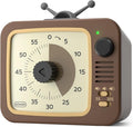 LIORQUE Visual Timer for Kids with Pause Function, 60-Minute Countdown Timers for Classroom Office Kitchen with Silent Operation, Kids Timer for Teaching