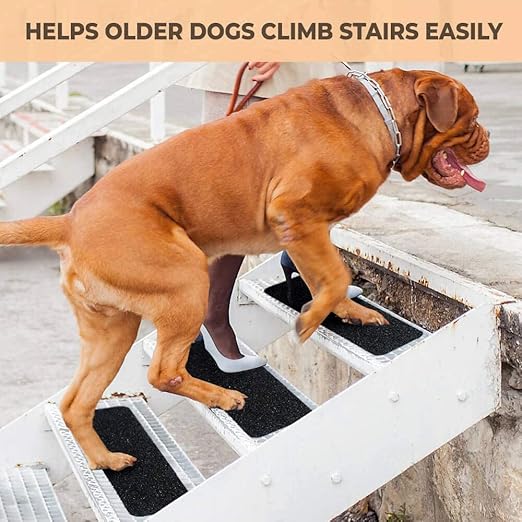 Anti Slip Tape 6” X 24” (15-Pack) - Stair Treads for Stairs, Grip Tape for Indoor and Outdoor, Non Skid Tread for Wooden Steps, Concrete Steps, Etc. (Works on All Surfaces & Weather)