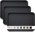 Boot Tray for Entryway Indoor, Heavy Duty Shoe Mat Tray 3 Packs, 16.7"x12.8" Waterproof Shoe Trays