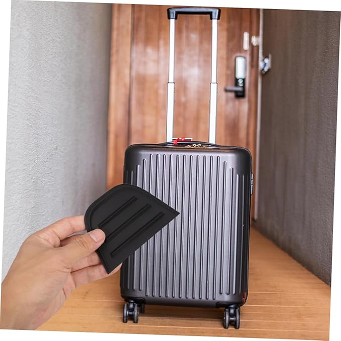 jojofuny Heavy Duty Luggage Corner Guards 8Pcs PVC Edge Protectors with Non-Slip Drip Glue for Suitcase and Bag Anti-Collision Protection