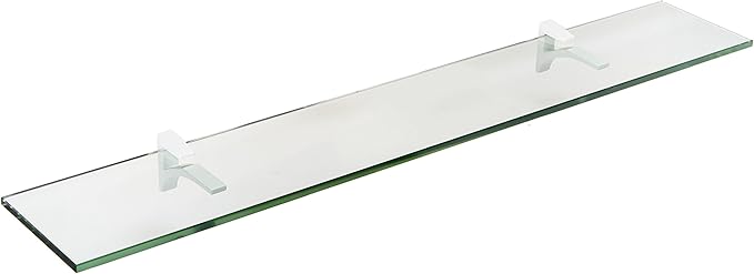 Spancraft Glass C-4.75x18-White Cardinal Glass Shelf, White, 4.75" x 18"