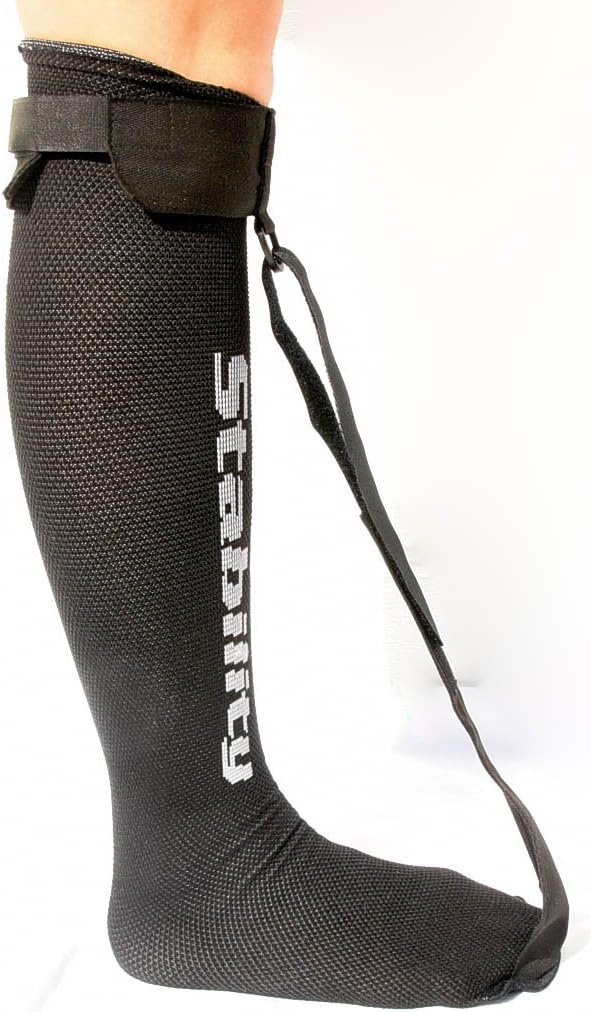Single Strap Night Sock for Plantar Fasciitis and Achilles Tendonitis (Regular)