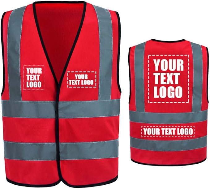 AYKRM 12 colour High visibility viz vest hi vis viz reflective work construction safety vest (XS-8XL)