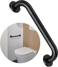 16 Inch Anti Slip Shower Grab Bar, Munzong Oil Rubbed Black Bathroom Grab Bar for Bathtubs and Showers, Knurled Handicap Balance Bar,Safety Hand Rail Support Elderly Senior Assist Bath Handle