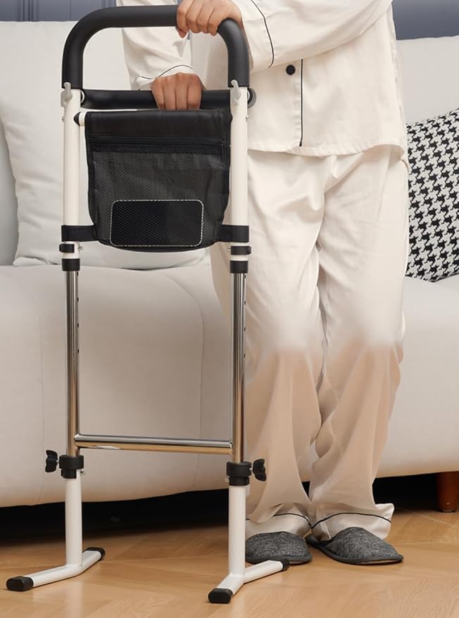 Chair & Couch Stand Assist bar, Help to Stand and Move Lift Assist, for Seniors Elderly, Adults and Others who Need Extra Help, Can Withstand 300 Pounds (Double handrails)