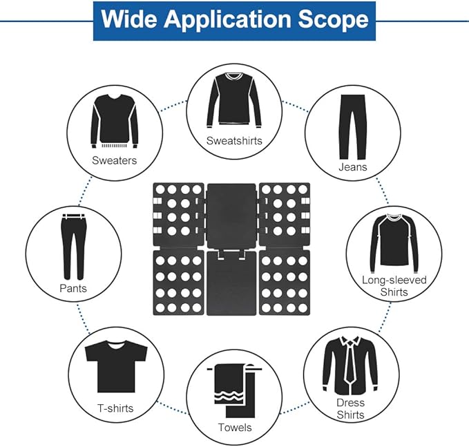 Shirt Folding Board T Shirt Folding Board Durable Clothes Folding Board Shirt Folder and Fast for Kid and Adult to Fold Clothes