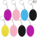 8 Pcs Personal Safety Alarm for Women 120db Loud Sound Personal Siren Self Defense Keychain for Women Elderly Joggers Night Workers