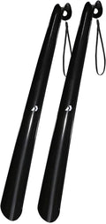 Nextnoid Shoe Horn Long Handle for Seniors - 16.5" Straight & Sturdy Long Shoe Horn for Men, Women & Kids