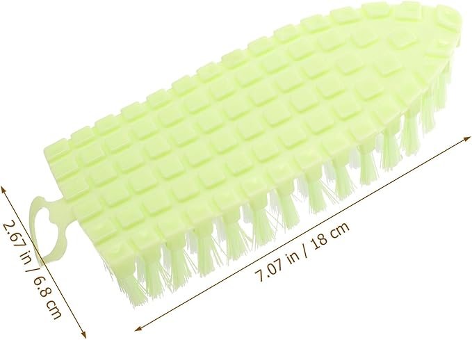 Small Sink Scrub Brush with Soft Bristles for Kitchen and Bathroom Cleaning Compact Multi-Purpose Scouring Tool for Corners Vents and Surfaces Lightweight and Cleaning Random Color