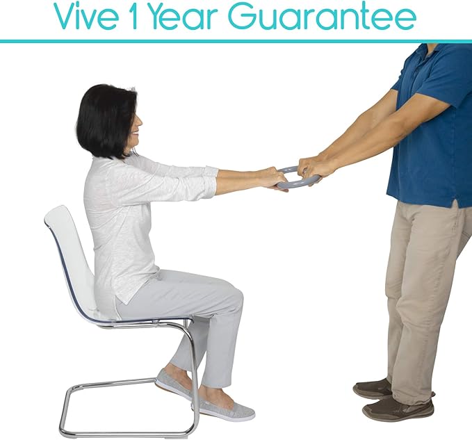 Vive Lift Assist (1 Pack) Patient Lifting Stand for Elderly and Disabled - Medical Safety Standing Loop - Universal Transfer Device for Senior, Caregiver, Therapist, Nurse - Lightweight Mobility Aid