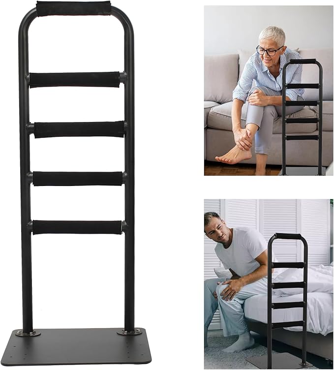 Couch Stand Assist, Stand Assist Aid for Elderly, Heavy Duty Standing Aids & Supports with Non-Slip Covers, Five Heights Sit to Stand Lift