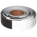Black White Reflective Tape 2 inch X 166 feet, Outdoor Waterproof Hazard Conspicuity Warning Industrial Marking Tape