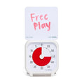 Time Timer 3 Inch Visual Timer – 60-Minute Quiet Portable Countdown Timer for Kids, Teachers, Students & Adults – Helps with Focus, Transitions, ADHD, Autism & Time Blindness – (Red & White)