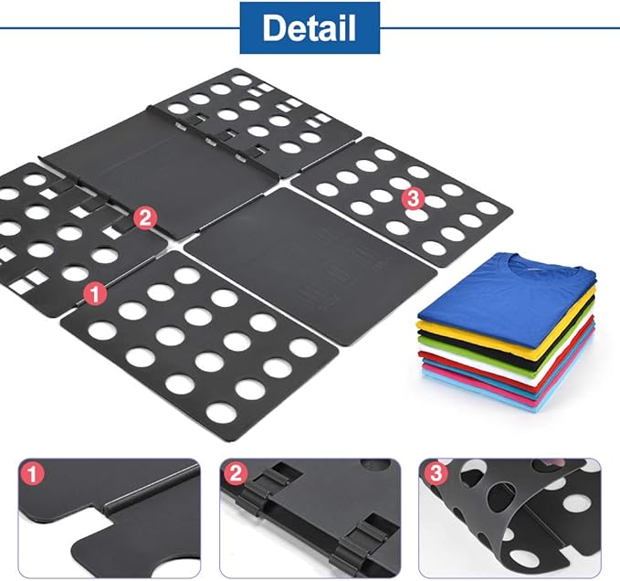Shirt Folding Board T Shirt Folding Board Durable Clothes Folding Board Shirt Folder and Fast for Kid and Adult to Fold Clothes