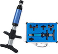 Chiropractic Adjusting Tool, 6 Levels 50-300N Adjustments Manual Activator Chiropractic Tool, Professional Massage Equipment, Impulse Spine Massager for Relief Neck Back Pain (Four Head)