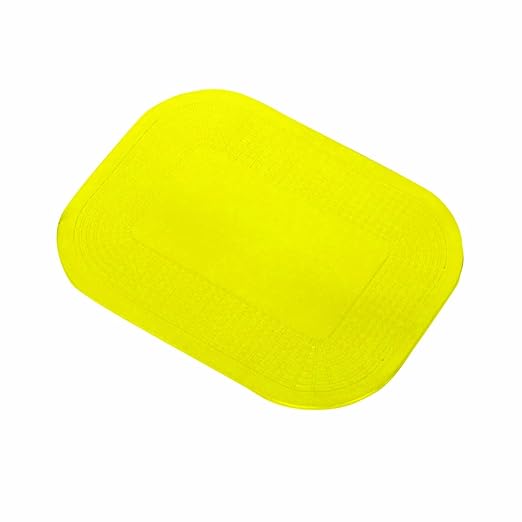 Dycem Non-Slip Mat, Ideal Daily Living Aid for Independent Living and Caregivers, Designed to Address Stabilization and Gripping Problems Found Around the Home, Yellow Textured Pad 10" x 14" x 1/8"