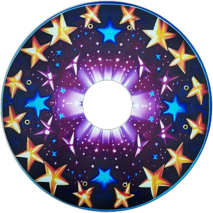 Designer Christmas Cover for Wheelchair Wheels, Waterproof Wheelchair Accessories, Aesthetics, Easy Install/Remove, Lightweight, for Adults and Kids (Super Star)