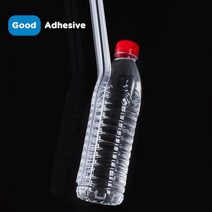 Baby Proofing, 0.6in Edge Protector Strip Clear, Thickened Silicone Soft Corner Protectors with Upgraded Pre-Taped Strong Adhesive, 26.2ft Edge Protectors for Cabinets, Tables, Drawers