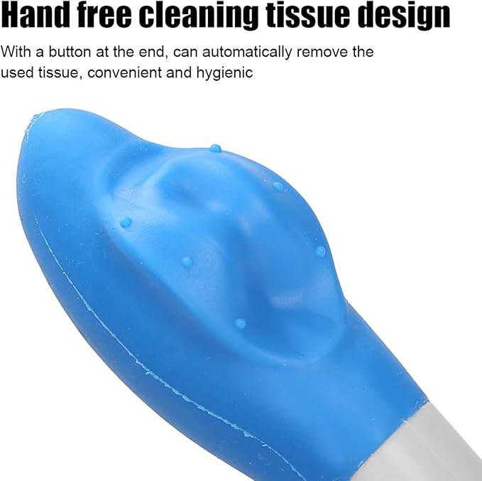 Long Reach Comfort Wiper, Self Assist Toilet Aid, Toilet Paper Tissue Grip, Self Wipe Assist Holder, Daily Living Bathroom Aid, for Limited Mobility