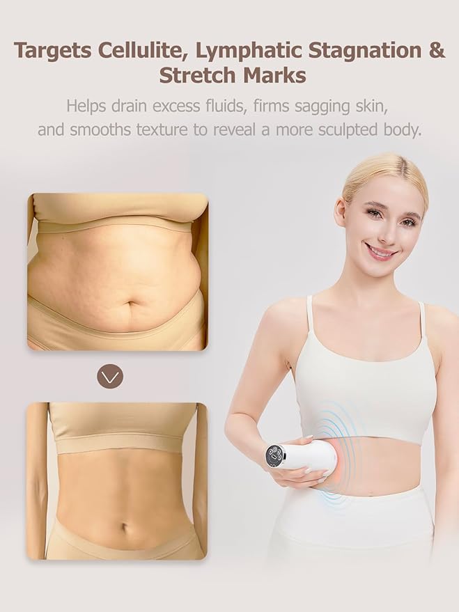 DiDEER Sciatica Pain Relief Devices, Deep Tissue Massager with Multi-Mode Technology,Heat & Light, Targeted Relief for Sciatic Nerve & Lower Back Pain