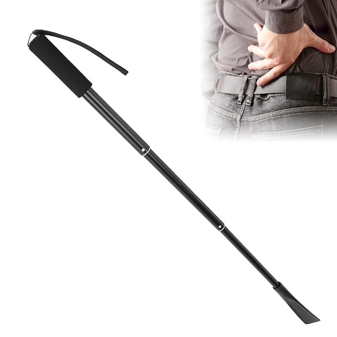 Shoe Horn Long Handle For Seniors,Retractable Shoe Spoon Non Slip Handle Dressing Aid for Men and Women,Adjustable Length Large Standing Reach Assist