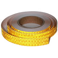 Yellow Reflective Tape Outdoor Waterproof 1 inch, High Visibility Hazard Conspicuity Safety Industrial Marking Tape (66 feet)