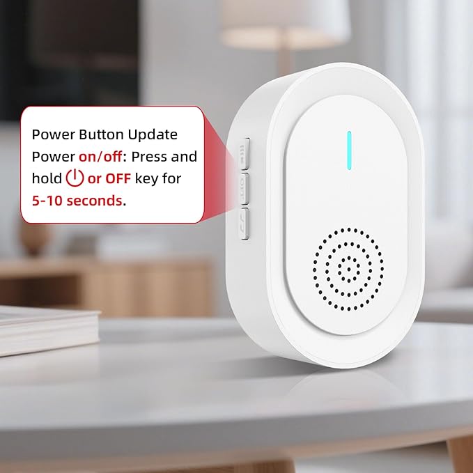 CallToU Caregiver Pager Wireless Call Button for Elderly, Medical Alert Systems for Seniors/Elderly Monitoring with 2 Call Bell, 500+Feet, 1 Plug-in Receiver+1 USB Receiver for Home Patients Emergency