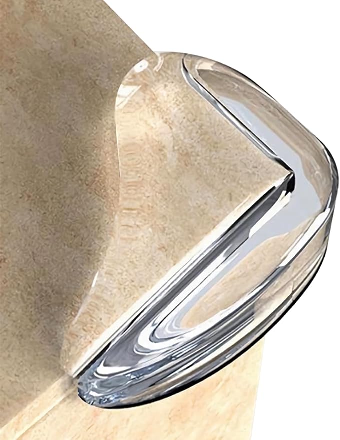 16 Pack Corner Protector for Baby, Clear Corner Protectors, Furniture Corner Guard & Edge Safety Bumpers to Cover Sharp Furniture & Table Edge