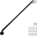 Grab Bars for Shower, 2 Pack 36-Inch Anti Slip Shower Handles for Elderly, Safety Shower Grab Bar, Stainless Steel Handicap Grab Bars for Bathroom (Black 1" Diameter)
