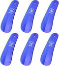 Shoe Horn for Kids - Plastic Small Mini Toddler Shoe Horn Travel Size - for Women - Shoe Helper Spoon Short 6 pack