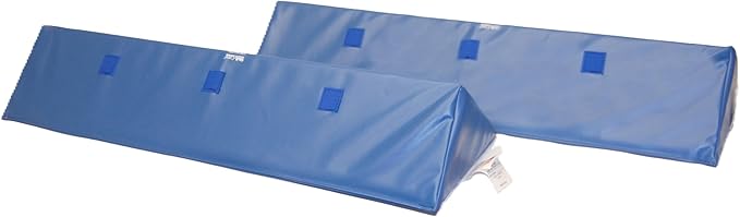 Skil-Care in-Bed Positioning System with Two 34” Wedges and TLC Pad, 34"L, 48"L x 40"W - Absorbent Transfer Pad, Moisture Absorbing, Durable Vinyl, Launderable, 555036