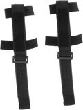 Balacoo 2pcs Slip-Resistant Cutlery Cuff Holder for Eating Assistance Lightweight Elastic Hand Strap for Elderly and Disabled Utensil Grip Aid for Stable Meal Support