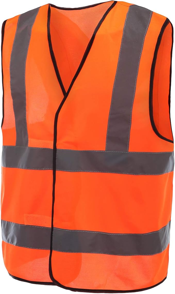 AYKRM 12 colour High visibility viz vest hi vis viz reflective work construction safety vest (XS-8XL)