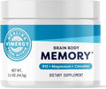 Vimergy Brain Body Memory* – Powers 5 Memory Types and 10 Benefits of Memory Function - Fast-Absorbing, only Three Ingredients - Non-GMO and Gluten Free - 1 Scoop for Ages 18+