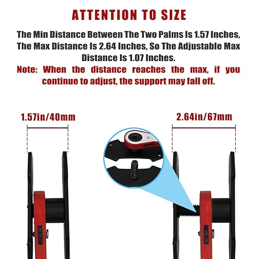 Brake Caliper Compression Tool, Brake Caliper Tool with 360 Degree Swing Ratchets, Caliper Piston Compressor Tool with 2PCS Steel Plates, Brake Caliper Press Tool with Brake Caliper Hooks, Red