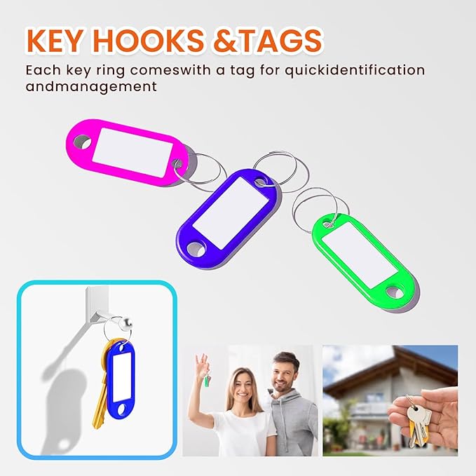 138 Position Key Organizer with Combination Lock, Waterproof Fireproof Zippered Key Case, Key Holder Box for Rental Management Real Estate Sales Hotel Executives
