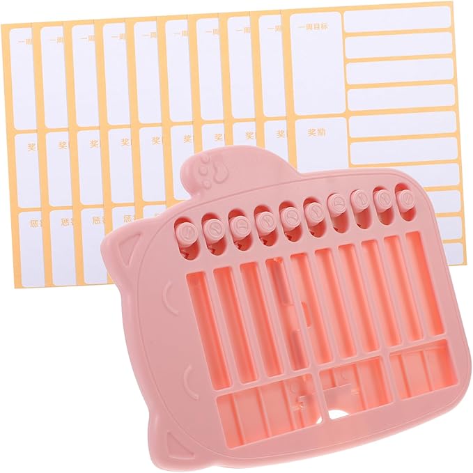 1set Boys and Girls Chores Chart Behavior Tracker for Boy Girl Reminder Board for Habits Erasable Task Planner for Home and School Routine Management