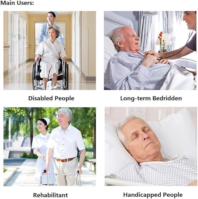 31.5-inch Patient Lifting Sling - Padded Transfer Strap for Elderly Mobility Assistance -