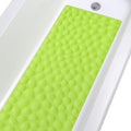 Non-Slip Bathtub Mat OTHWAY Soft Rubber Bathroom Bathmat with Strong Suction Cups (Green, 16x40 inch)
