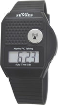 FIVE SENSES - English Atomic Talking Watch, Easy to use for Seniors Blind Men Women, Loud Talking Watch with Sound for Vision Impaired, Watches for Elderly Women, Blind People Products 1095